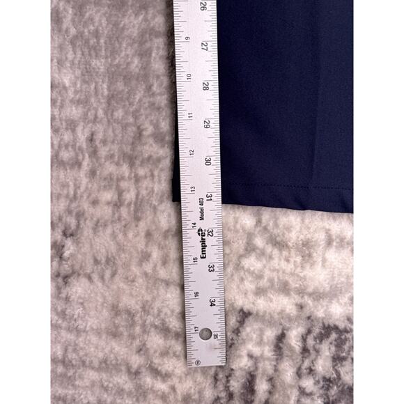 Straight Down Pants 32 x 32 Mens Slim Fit Blue Performance Fabric Chino Golf - Picture 5 of 7